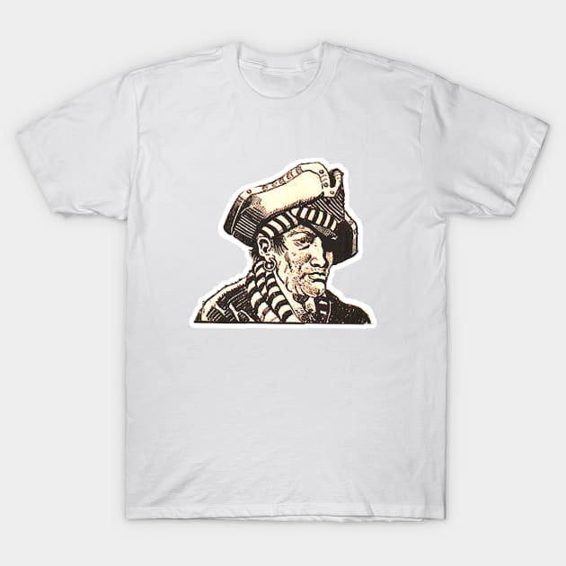 Pirate in profile T-Shirt by Marccelus